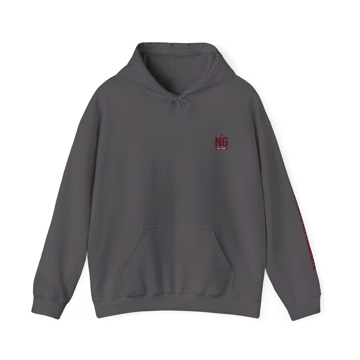 Mining Hoodie — Skull Miner 'Rainy River' Safety Graphic Hoodie
