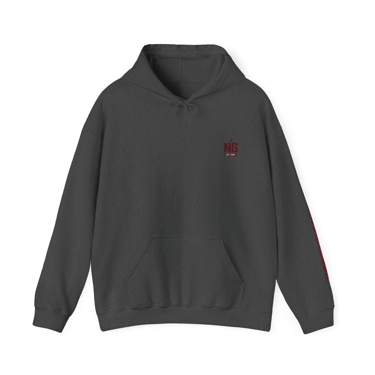 Mining Hoodie — Skull Miner 'Rainy River' Safety Graphic Hoodie