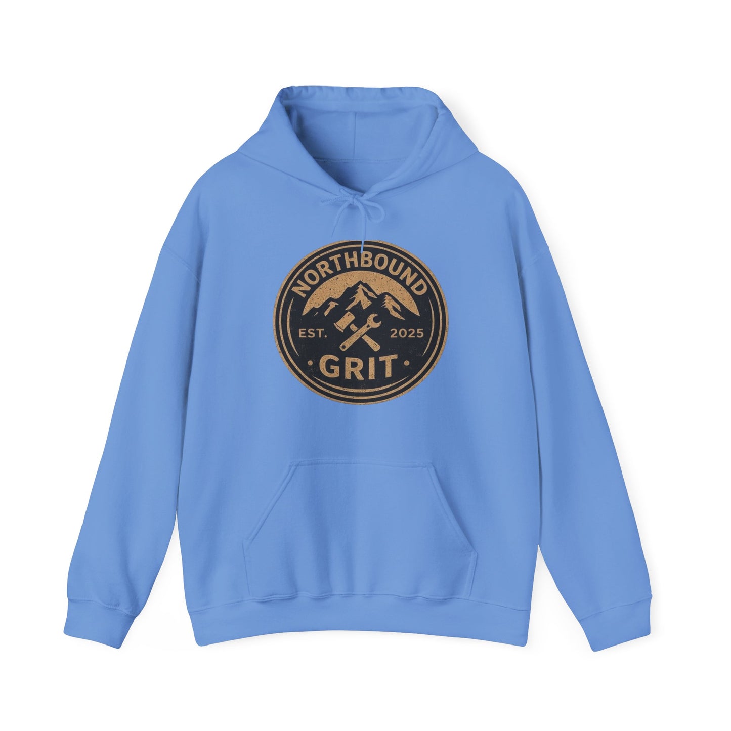 Grit Northbound Mountain Hoodie — Vintage Outdoor Adventure Sweatshirt