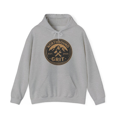 Grit Northbound Mountain Hoodie — Vintage Outdoor Adventure Sweatshirt