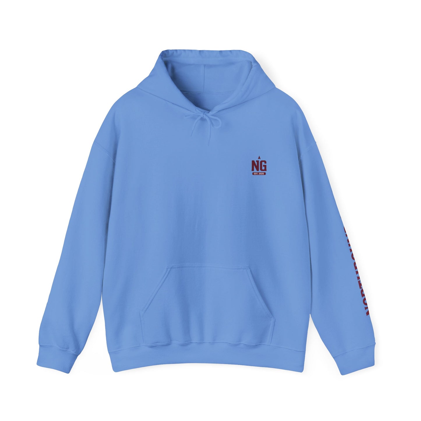 Mining Hoodie — Skull Miner 'Rainy River' Safety Graphic Hoodie