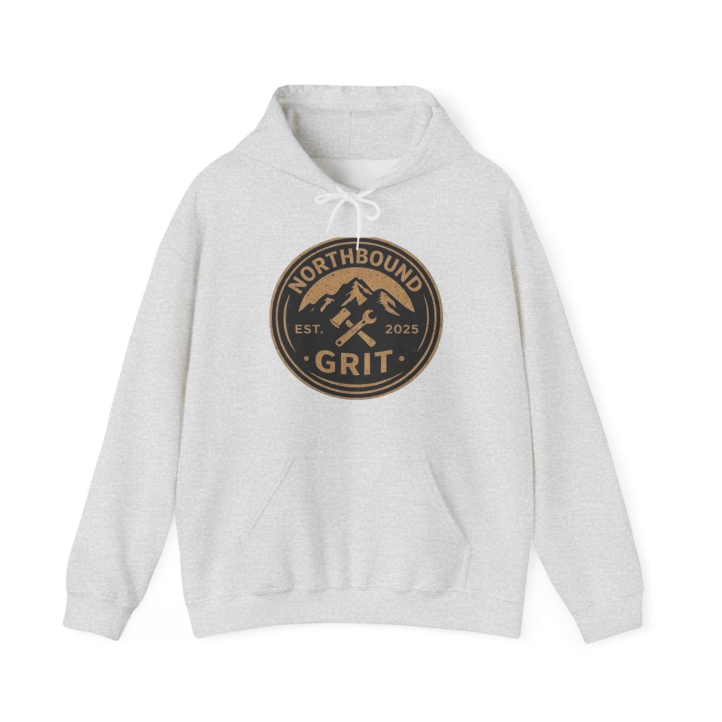 Grit Northbound Mountain Hoodie — Vintage Outdoor Adventure Sweatshirt