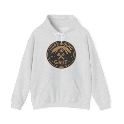 Grit Northbound Mountain Hoodie — Vintage Outdoor Adventure Sweatshirt