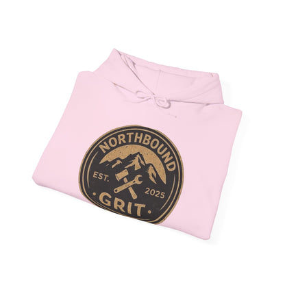 Grit Northbound Mountain Hoodie — Vintage Outdoor Adventure Sweatshirt