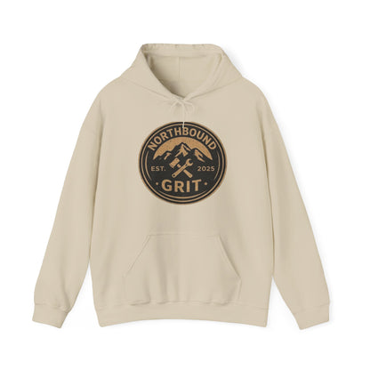 Grit Northbound Mountain Hoodie — Vintage Outdoor Adventure Sweatshirt