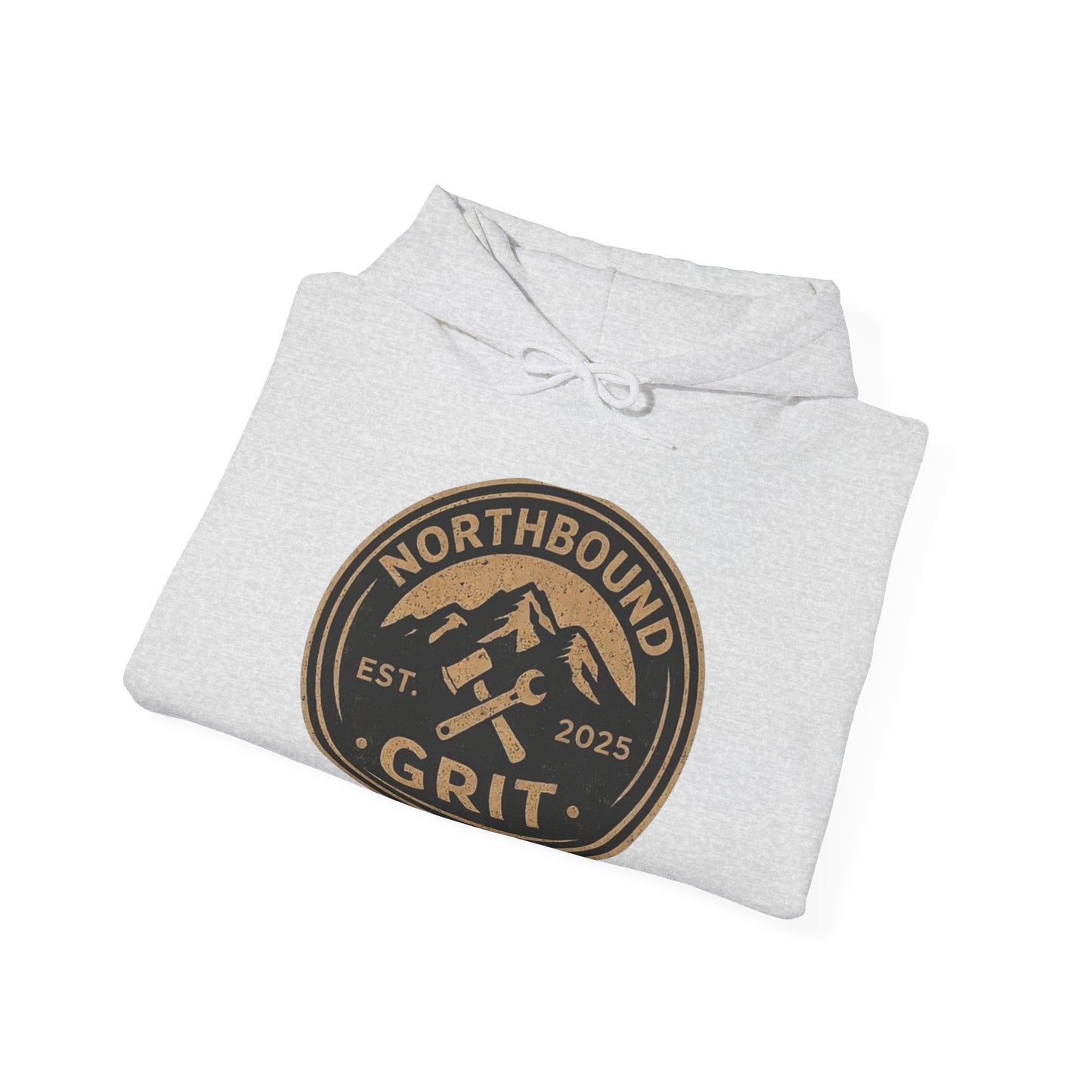 Grit Northbound Mountain Hoodie — Vintage Outdoor Adventure Sweatshirt