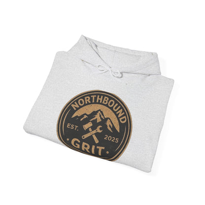 Grit Northbound Mountain Hoodie — Vintage Outdoor Adventure Sweatshirt