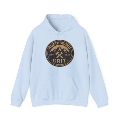 Grit Northbound Mountain Hoodie — Vintage Outdoor Adventure Sweatshirt