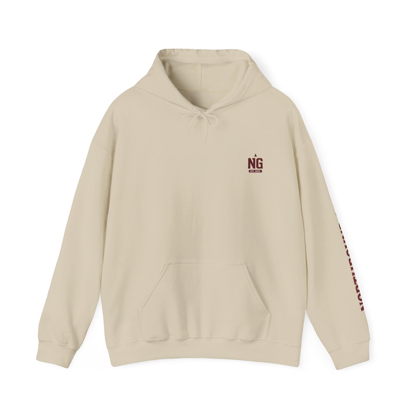 Mining Hoodie — Skull Miner 'Rainy River' Safety Graphic Hoodie